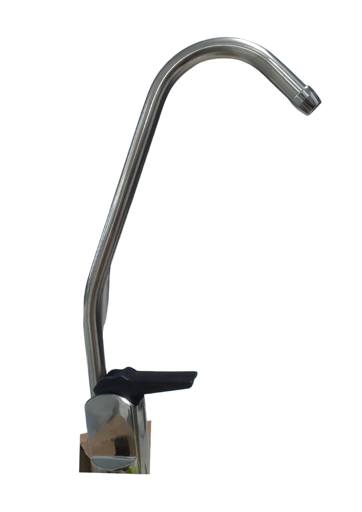 Faucet with Black Handle