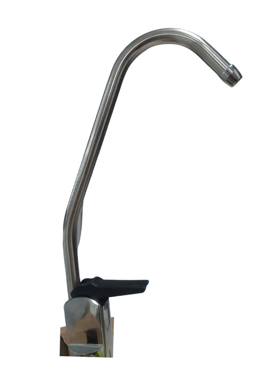 Faucet with Black Handle